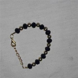 دستبند دخترانه مرواریدی زنجیر دار