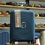 چمدان نشکن(100درصدPP) برند MANDIRO  تحت لیسانس اروپا رنگ سرمه ای سایز کابین