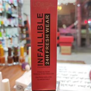 کرم پودر لورال پمپی infailible سبک و شفاف