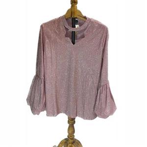 شومیز  زنانه  لمه شاین یقه خورشیدی