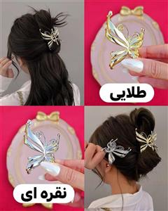 کلیپس فلزی پروانه