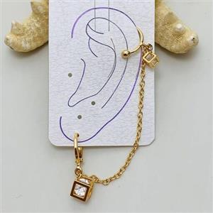 گوشواره ایرکاف نگین دار