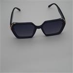 عینک آفتابی زنانه بقل دار مارک هرمس دارای لنز یووی 400 کائوچویی
