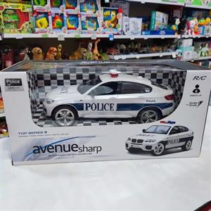 اسباب بازی ماشین کنترلی پلیس مدل بی ام و bmw
