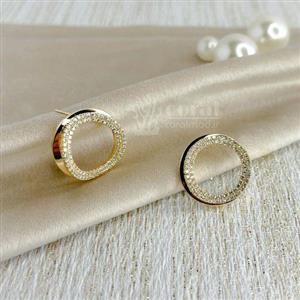 گوشواره جواهری حلقه ای