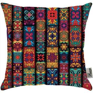 کوسن سایز بزرگ مخمل رنس مدل S3-10525 سایز 57x57