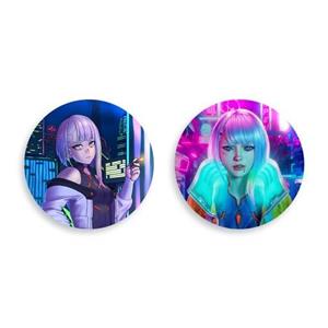 مجموعه 2 عددی پیکسل اسی مدل فیلم Lucy HD Cyberpunk Edgerunners کد L-163