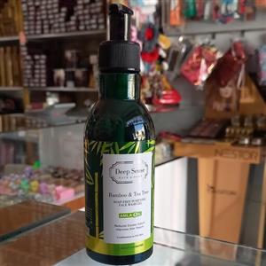 ژل شستشو دیپسنس صورت بامبو و درخت چای حاوی عصاره های بامبو و درخت چای پوست مختلط تا چرب