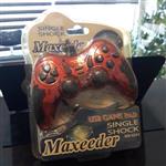 دسته بازی تک نفره شوکدار Maxeeder-MX-0214