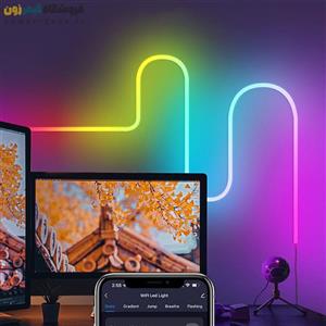 ریسه نئونی سیلیکونی انعطاف پذیر هوشمند RGBIC LED Neon Rope Light