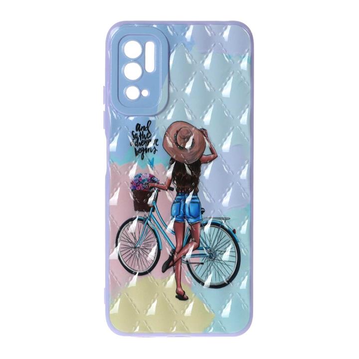 Custodia Portafoglio In Pelle Per Redmi Note 10 5G / POCO M3 Pro – Rosa, Porta Carte E Cavalletto