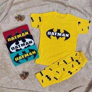 تیشرت شلوارک بتمن پسرانه کد 753