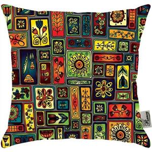 کوسن سایز بزرگ مخمل رنس مدل S3-10552 سایز 57x57