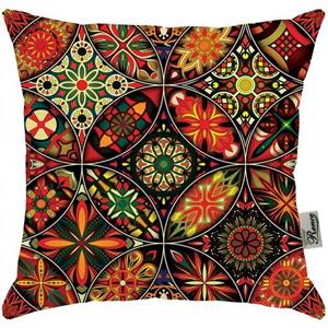 کوسن سایز بزرگ مخمل رنس مدل S3-10543 سایز 57x57