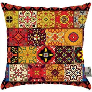 کوسن سایز بزرگ مخمل رنس مدل S3-10541 سایز 57x57