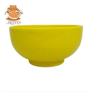 کاسه آبگوشت خوری مدل الماس(زرد)