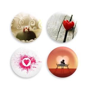 مجموعه 4 عددی پیکسل اسی مدل عاشقانه love کد L-231
