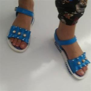 صندل دخترانه نگین دار 5رنگ ژله ای