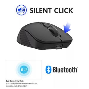 ماوس بی سیم ای فورتک مدل F_B_1O_C_S_SILENT
