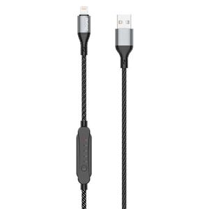 کابل تبدیل USB به لایتنینگ دودا مدل تایمردار L7XS-V2 طول 1 متر