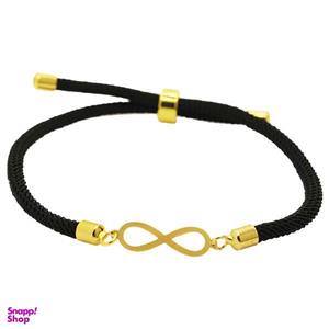 دستبند طلا عیار 18 زنانه مدل بینهایت -
