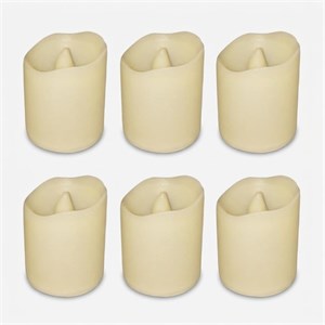 شمع ال ای دی مدل Classic مجموعه 6 عددی