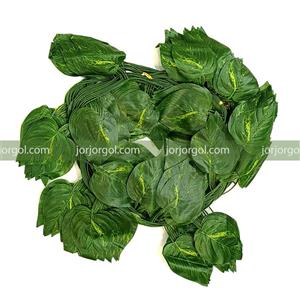 گل مصنوعی مدل ریسه برگ طرح پتوس کد 360 بسته 12 عددی
