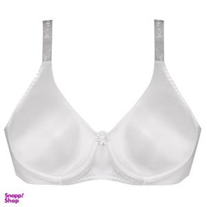 سوتین زنانه پانیذ مدل فنردار کد 22204 رنگ سفید