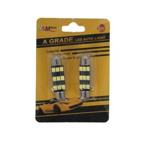 لامپ خودرو سام مدل فشنگی 39 بسته 2 عددی