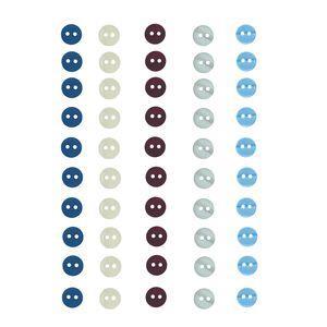 دکمه مدل 5Rang1Cent بسته 50 عددی