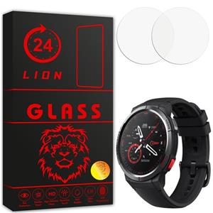 محافظ صفحه نمایش لاین مدل RB007 مناسب برای ساعت هوشمند شیائومی Mibro Watch GS بسته دو عددی LION RB007 Screen Protector For Xiaomi Mibro Watch GS Pack Of 2