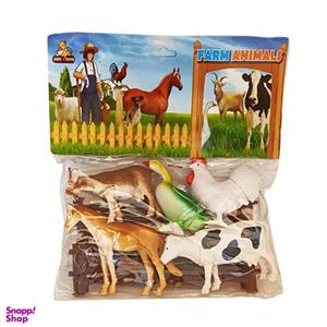 فیگور مدل حیوانات اهلی مجموعه 5 عددی