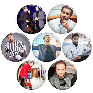 پیکسل گالری باجو طرح ماکان بند امیر مقاره و رهام هادیان کد 86 مجموعه 7 عددی