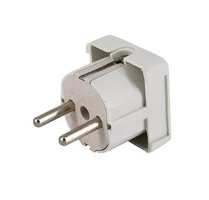 دوشاخه برق روشن الکتریک مدل مربع بسته 4 عددی