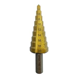 مته پله ای استپ دریل کد 22 سایز 4-20 میلیمتر