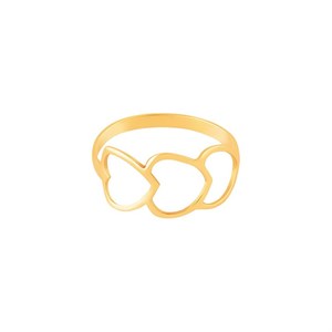 انگشتر طلا 18 عیار زنانه پرسته مدل wr304 Parasteh wr304 Gold Ring For Women