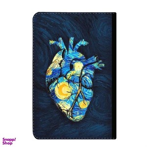 کلاسور مدل قلب شب پرستاره کد K-0006 -