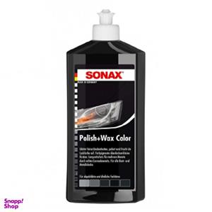 واکس بدنه خودرو سوناکس مدل BLACK کد 76200 حجم 500 میلی لیتر