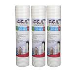 فیلتر دستگاه تصفیه آب سی سی کا مدل  CS-10-5 مجموعه 3 عددی