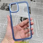قاب گوشی iPhone 11 Pro Max آیفون طرح پشت طلق شیشه ای شفاف دور سیلیکونی اورجینال فلزی آلومینیومی متال کیس Metal Case فیلی کد 481