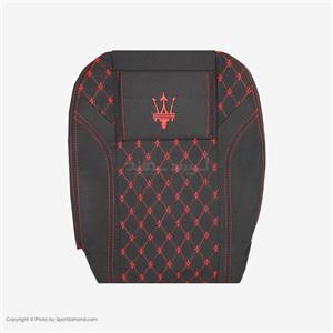 روکش صندلی پراید 131 و 132 | طرح گلدوزی مازراتی | کد R250