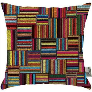 کوسن سایز بزرگ مخمل رنس مدل S3-10546 سایز 57x57