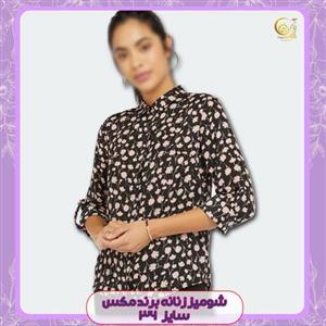 شومیز زنانه مشکی برند مکس سایز 36 (ارسال رایگان)