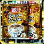 کافی میکس ترابیکا همراه با شکر قهوه ای 500 گرم 20 عددی Tora Bika Brown coffee