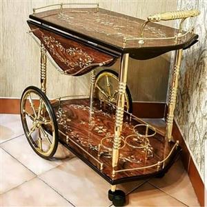 میز پذیرایی کالسکه مدل ارکیده