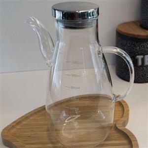 روغن ریز پیرکس مدل خمره ای 650میل درب استیل