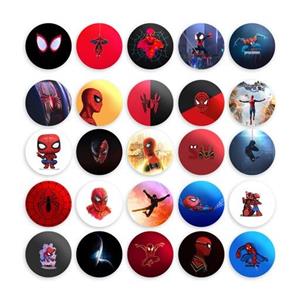 پیکسل اسی مدل مرد عنکبوتی ( اسپایدر من - SpiderMan ) کد S-140 مجموعه 25 عددی