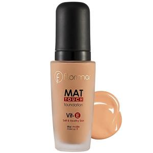 کرم پودر فلورمار مدل مات شماره 101 Flormar Mat Touch Foundation 