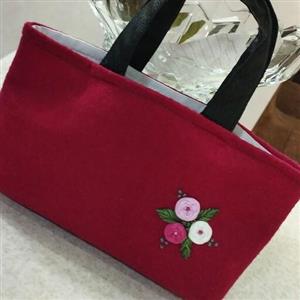 کیف گلدوزی نمدی