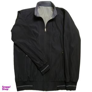 کاپشن مردانه دورو بهاره  آرپو مدل اروند رنگ سرمه ای و طوسی روشن